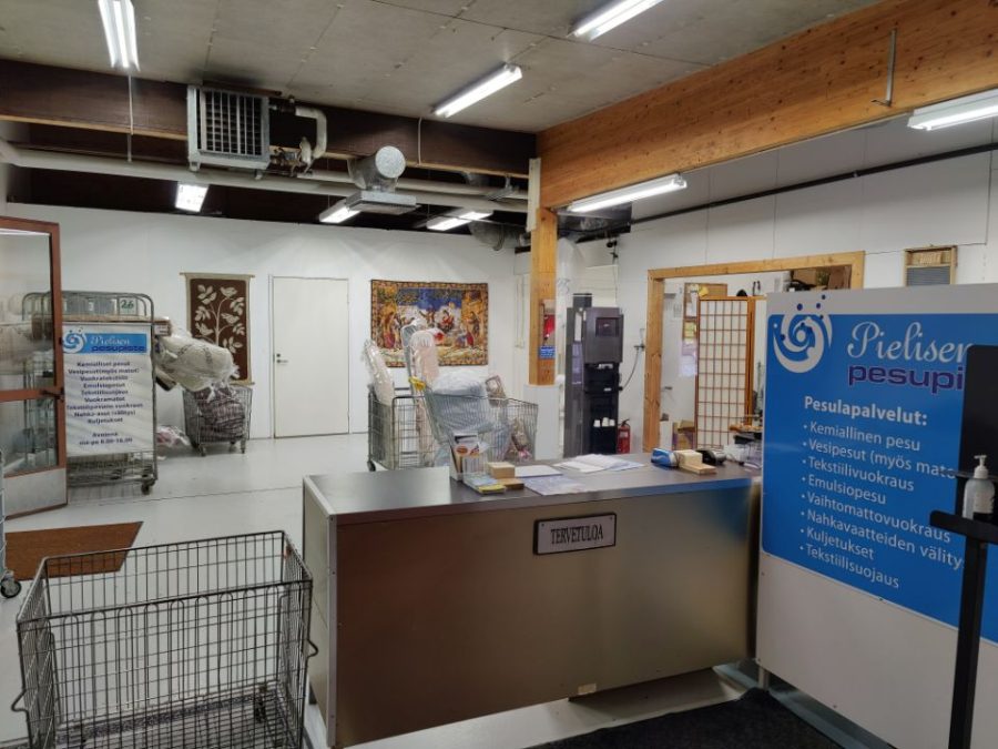 Pielisen Pesupiste toimitilat